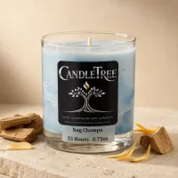 Nag Champa Hand-Poured Soy Candle – Image 3