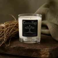 Vetiver Hand-Poured Soy Candle – Image 2