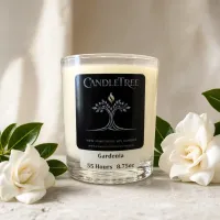 Gardenia Hand-Poured Soy Candle – Image 2