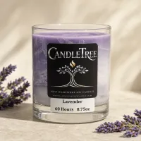 Lavender Hand-Poured Soy Candle – Image 3