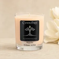 Magnolia Hand-Poured Soy Candle – Image 2
