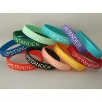 1/2" Deboss-Fill Silicone Wristbands – Image 1