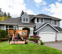 Orange Yard Sign – Image 1