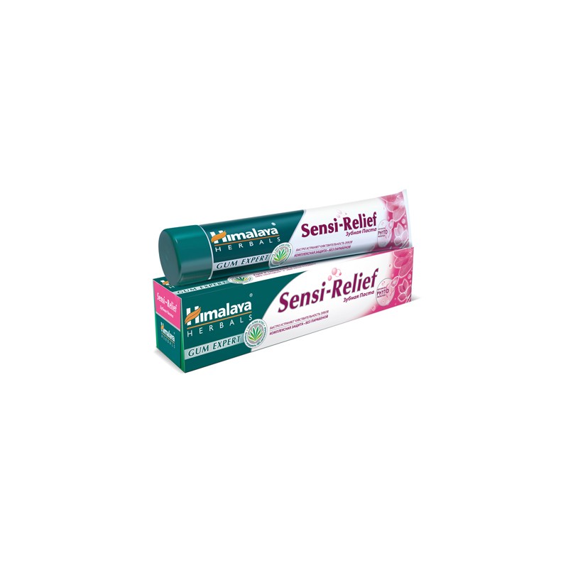 Билкова паста за чувствителни зъби, Sensi Relief, Хималая, 75 мл. – Image 1