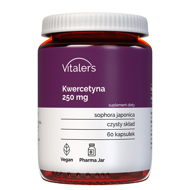 Кверцетин 250 mg Хранителна добавка, 60 капсули – Image 1
