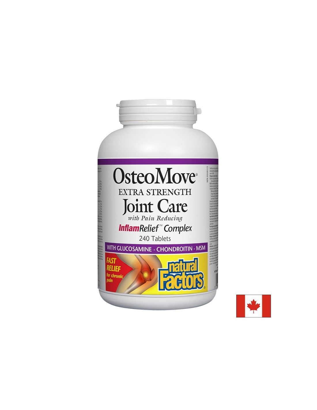 ОстеоМуув® Грижа за ставите OsteoMove® Joint Care 240 таблетки – Image 2