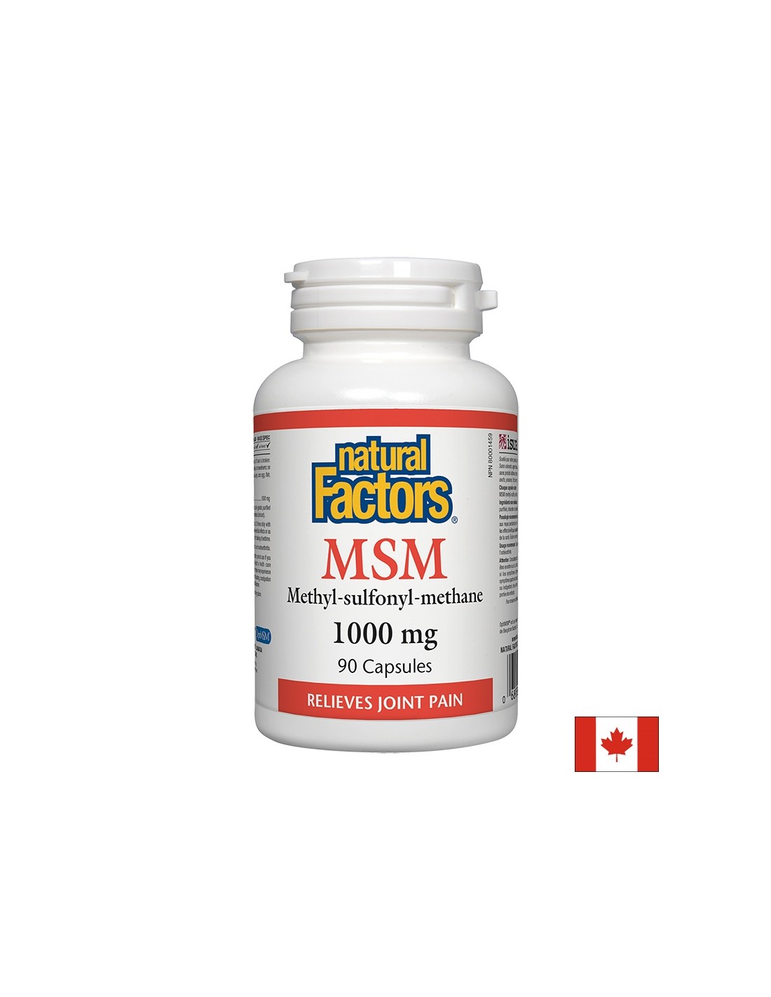 MSM/ МСМ - Метил-Сулфонил-Метан 1000 mg х 90 капсули – Image 2