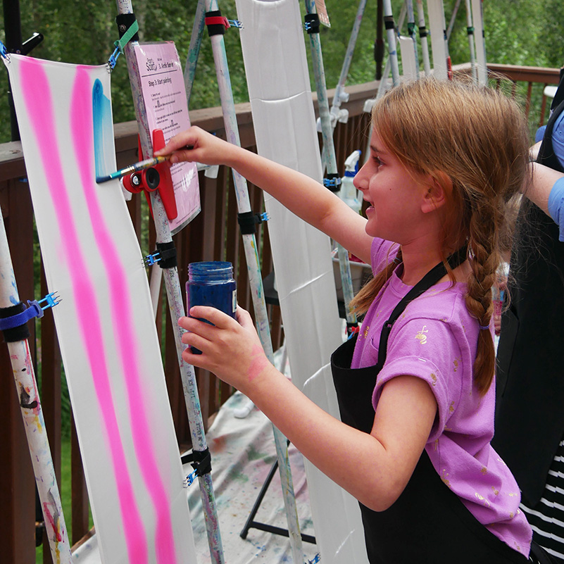 Paint A Scarf Night @ The Workshop, 1120 Huffman Rd Ste 11, Anchorage, AK  – Image 2