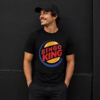 BINGO KING Burger T-Shirt – Image 1