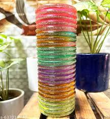 Handcrafted Glass Bangles for Women & Girls – Image 2