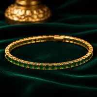 Emerald Royale Tennis Bracelet – Image 1