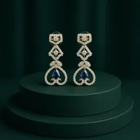 Midnight Heart Elegance Necklace Set – Image 6