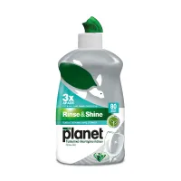 Ополіскувач для посудомийної машини, Rinse & Shine MY PLANET, 100 циклів, 400 мл – Image 1