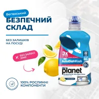 Гель для посудомийної машини, AutoDishWash MY PLANET, 22 цикли, 450 мл – Image 4