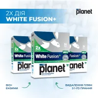 Відбілюючий Порошок для прання, White Fusion+ MY PLANET, 54 прання, 2.45 кг – Image 3