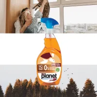Спрей для очищення скла з оцтом, Vinegar MY PLANET,  1000 мл – Image 3
