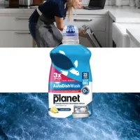 Гель для посудомийної машини, AutoDishWash MY PLANET, 22 цикли, 450 мл – Image 3