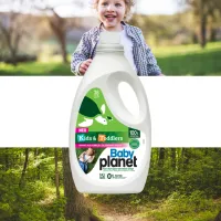 Гель для прання дитячих речей для складних плям, Kids& Toddlers BABY PLANET, 2204 мл – Image 3