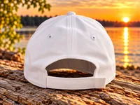 Waves Consultant Embroidered Baseball Cap – OTTO – White