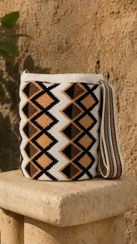 Mochila Wayuu Arena Ancestral – Image 4