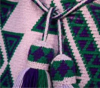 Mochila Wayuu Brisa Lila – Image 5