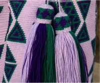 Mochila Wayuu Brisa Lila – Image 6
