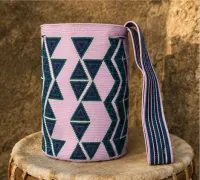 Mochila Wayuu Brisa Lila – Image 4