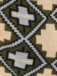 Mochila Wayuu Oliva del Desierto – Image 8
