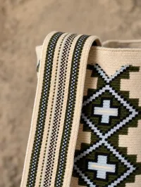 Mochila Wayuu Oliva del Desierto – Image 7