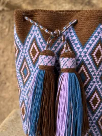 Mochila Wayuu Cielo Guajiro – Image 5