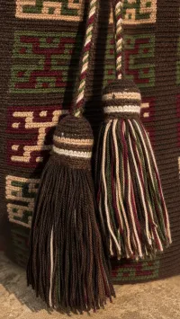 Mochila Wayuu Senderos de Fuego – Image 6