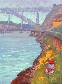 Spring along the Douro - 16 x 12in – Image 1
