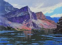 Stormbreak at Carbon Camp - 12 x 16in – Image 1
