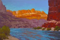 Peaceful Morning on the Colorado - 16 x 24in – Image 1