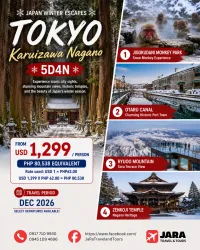 Japan Tokyo Karuizawa Nagano 5D4N Dec 2026 – Image 1