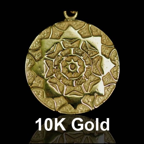 Geopathic Stress Harmonizer Pendant – 10K Gold