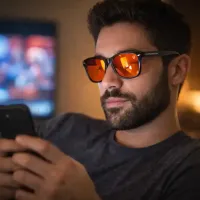 Blue Light Glasses with Protective Case – Image 3