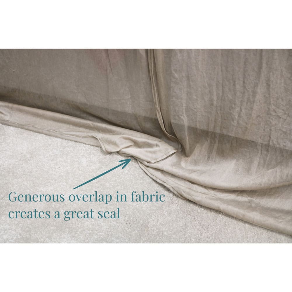 BlocSilver® Suspended Anti EMF Bed Canopy (Clearance) – Image 5