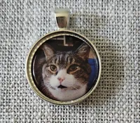 Stainless Steel Pet Tag or Keychain Fob – Image 1