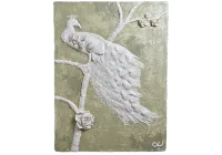 Serenade of Feathers and Flora (24” x 36”) – Image 1