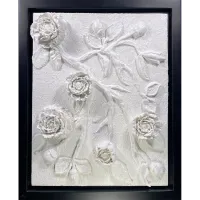 Lace and Roses (11” x 14”) – Image 1