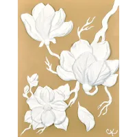 Magnolia Trio (18” x 24”) – Image 2