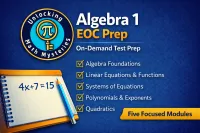 Algebra 1 End-of-Course Prep - On Demand – Image 1