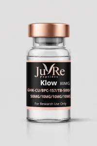 Klow GHK-CU 50 mg, BPC 157 10 mg, TB500 10 mg, KPV 10 mg: (80 mg) – Image 1