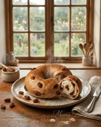 Cinnamon & Raisin Bagel – Image 2