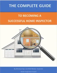 The Complete Guide to Becoming a Successful Home Inspector – Image 1