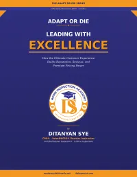 Adapt or Die: VOLUME II — Leading with Excellence – Image 1