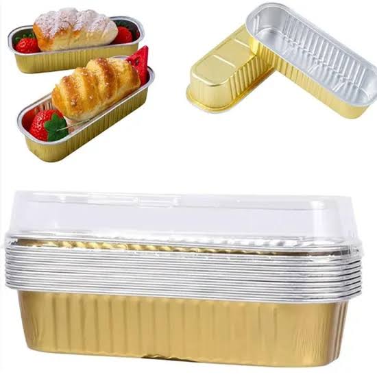 Gold Foil Loaf Containers – Image 1