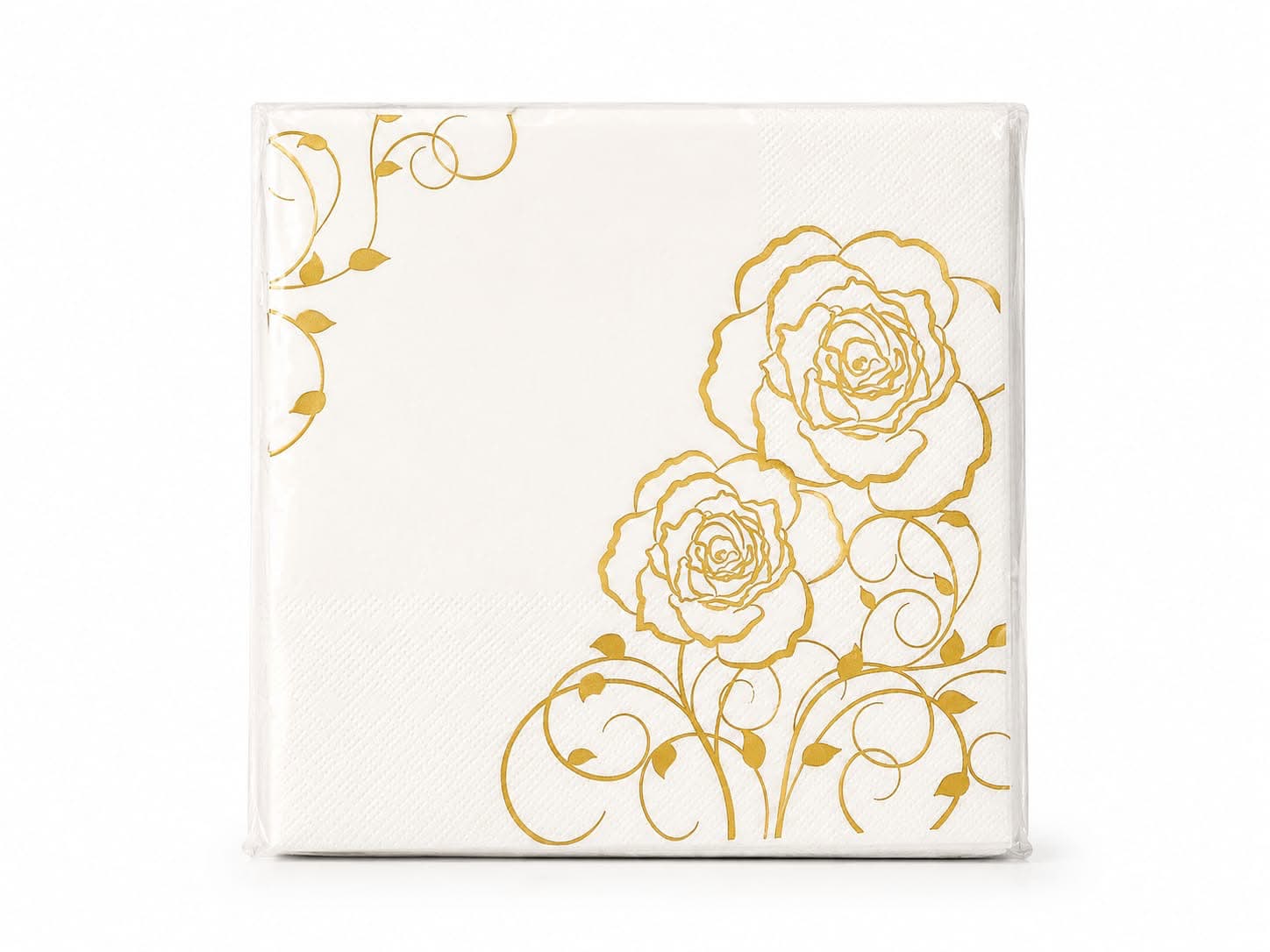 Code D - Gold Rose Elegance Serviettes  – Image 1