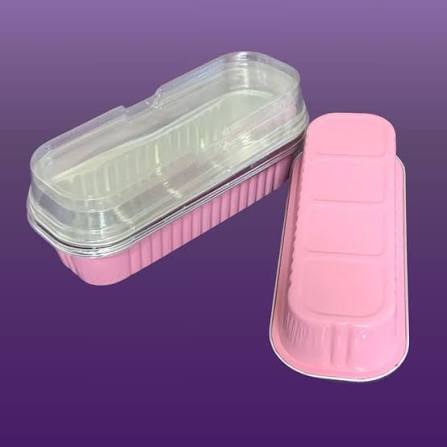 Pink Foil Loaf Containers  – Image 1